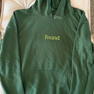 *RARE* Found Green Pullover Hoodie - Found Brand
